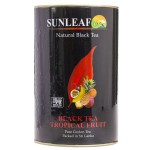 Чай черный, Sunleaf (Санлиф) 75 г №1 с тропическими фруктами жестяная банка